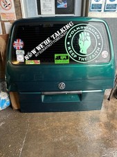 GENUINE 2000 VW TRANSPORTER T4 VAN - REAR TAILGATE BOOTLID ASSEMBLY - GREEN