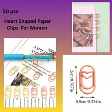 Heart Shaped Paper Clips