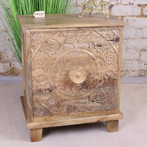 Ladha mango wood carved - wood,