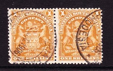 Rhodesia-1898/1908. Pair