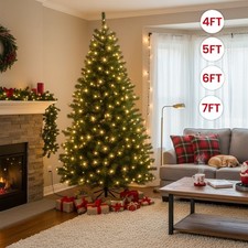 7ft pre lit - 4/5/6/7ft,
