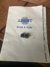 Cubic DeltaTron Accelerometer Type 4502 Bruhl & Kjaer 