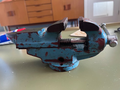 Antique jewellers vice with - antique,