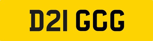Digg reg number plate - reg,