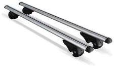 Streetwize 135cm Heavy Duty Car Roof Bars | Universal Vehicle Luggage Rack Set