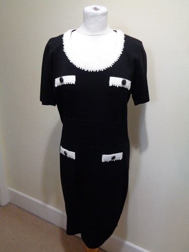 Leo guy black knitted dress - guy,