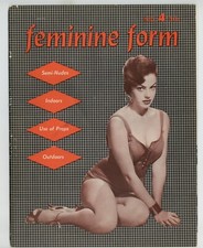 Feminine Form #4 Pamela Green 32p Madeline Castle Lee Lane 1950 Pinup Magazine 