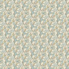 GOLDEN LILY, WILLIAM MORRIS DESIGNS BY CLARKE & CLARKE CURTAIN FABRIC