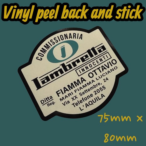 Lambretta innocenti fiamma - lambretta,