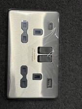 13A 2 Gang Switched Socket -