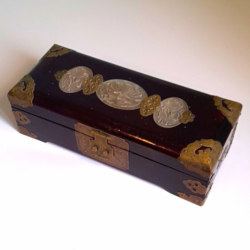 Vintage chinese jewellery box - chinese,