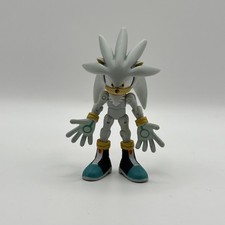 Sonic the Hedgehog Silver 3" Action Figure Toy Jazwares 
