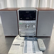 Sony S-Master Micro Hi-Fi System CMT-SPZ90DB CD Tape DAB Remote Instructions