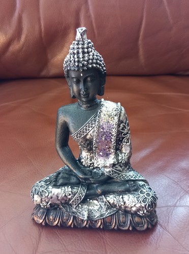 Sitting buddha figurine statue - sitting,