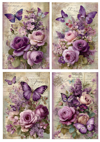 Perfect purples butterflies - perfect,