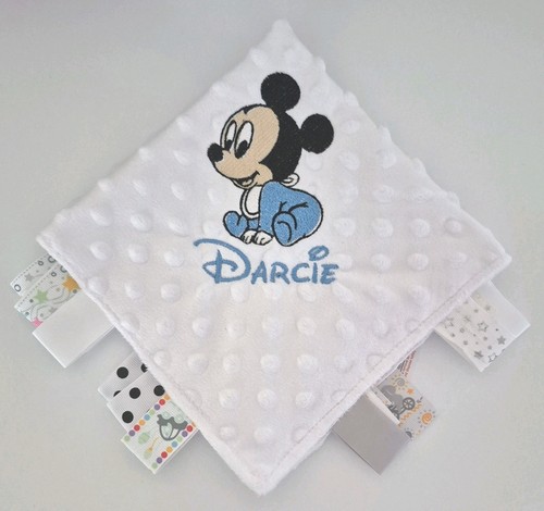 Personalised embroidered baby - embroidered,