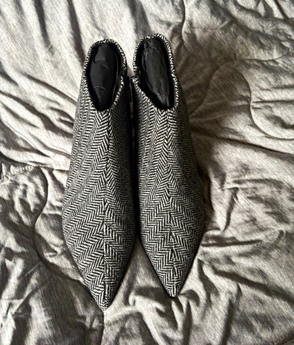 Next grey black herringbone - next, grey/black