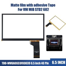 6.5" Matte Touch Screen