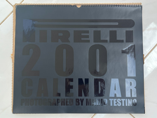 Vintage 2001 pirelli calendar - vintage,