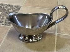 Stainless Steel Small Gravy Boat / Sauce Jug, 75 ml