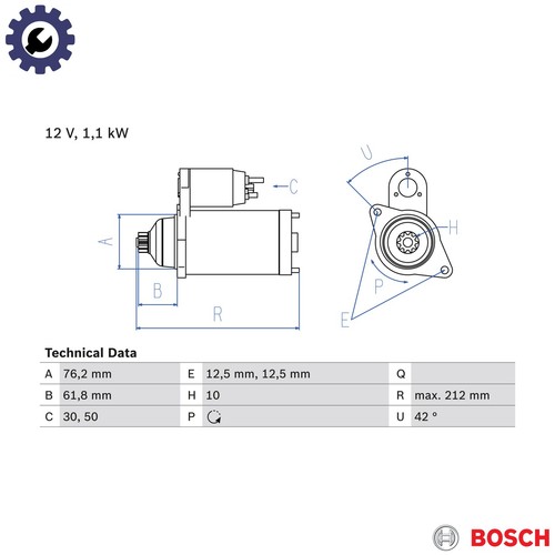 Starter 986 020 230 for - 020,