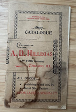 A.D. Hillegas 1897 Catalogue