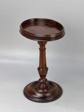 Antique hat stand turned