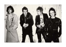 The Clash rock band 3 printed