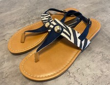 Ladies sandals size 6 TU by Sainsbury’s navy summer holidays ☀️