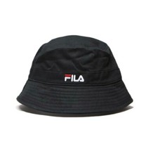 FILA Bucket Hat Black Logo