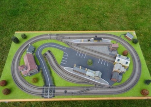 Gauge model railway layout - gauge,