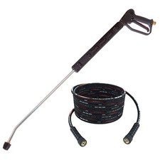 5-30m Steel Wire Hose Gun Lance Nozzle fits Pressure Washer M22 Karcher Kranzle