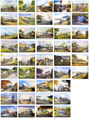 Railway steam engine train - engine,