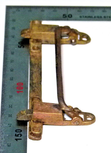 Antique georgian brass double - antique,