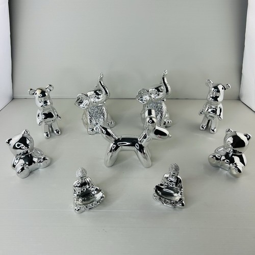 9pc silver chrome - 9pc,