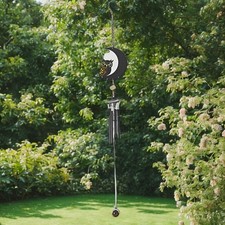 27" Long Owl on Moon With