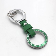 GMT Bezel Keychain Green Bezel – Watch Bezel Design Metal Key Ring Gift