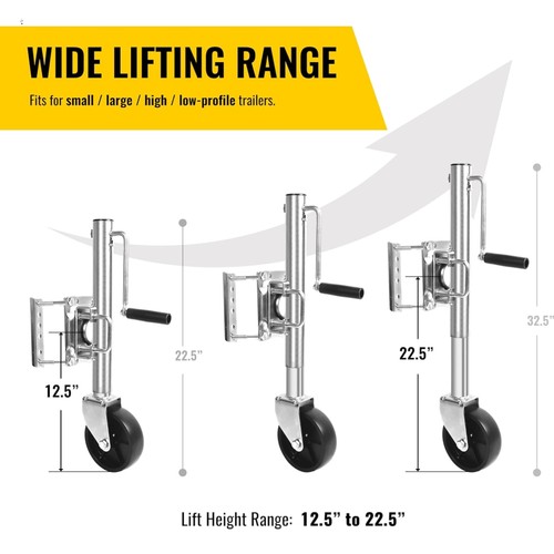 Lift swing back - back, trailer