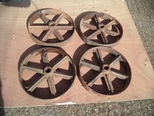 Cast Iron Wheels Stationary