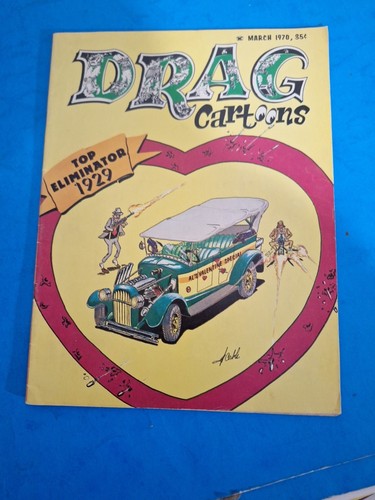 Drag cartoons magazine 1970 - magazine,