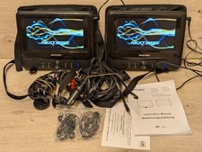 NEXTBASE SDV48-AC TWIN 7" IN-CAR Portable DVD Players With Leads & Remote Boxed