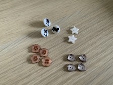 Assorted Vintage/Modern Sewing Button Selection, Mixed Colours & Sizes VGC