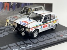 G Del Zoppa E Tognana Talbot Samba Rallye Sanremo 1983 1:43 Altaya TS2 B4