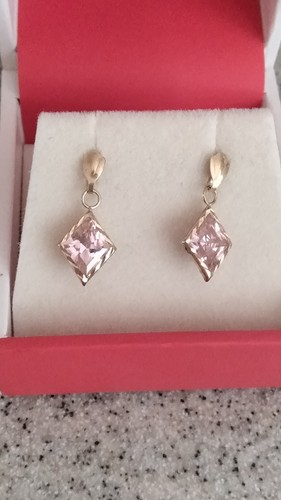 9ct gold drop - gold,