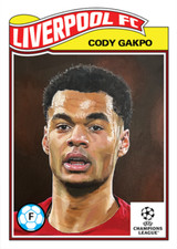 ➠ Topps Champions League Living Set #535 Cody Gakpo - Liverpool FC