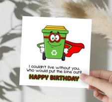 Funny Rude Birthday Card Cute