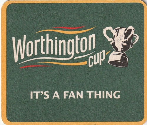 Beer mat worthington brewery - beer,
