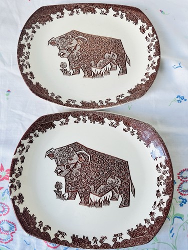 Beefeater vintage cow design - vintage,