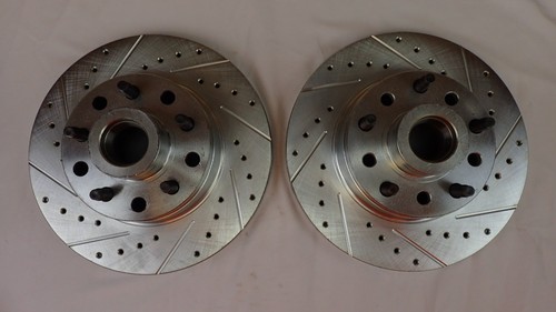 Drilled slotted ford - slotted, 11"