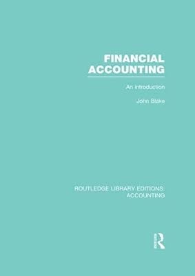 Financial accounting rle - accounting, (rle